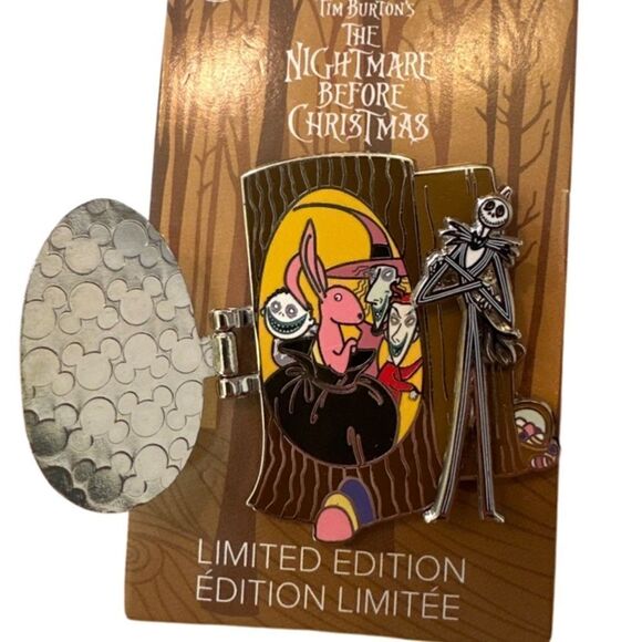 NWT Jack Skellington Easter Town Door Nightmare Before Christmas LE Pin - Picture 2 of 2